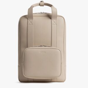 Monos Ivory Metro Backpack with Detachable Front Pouch